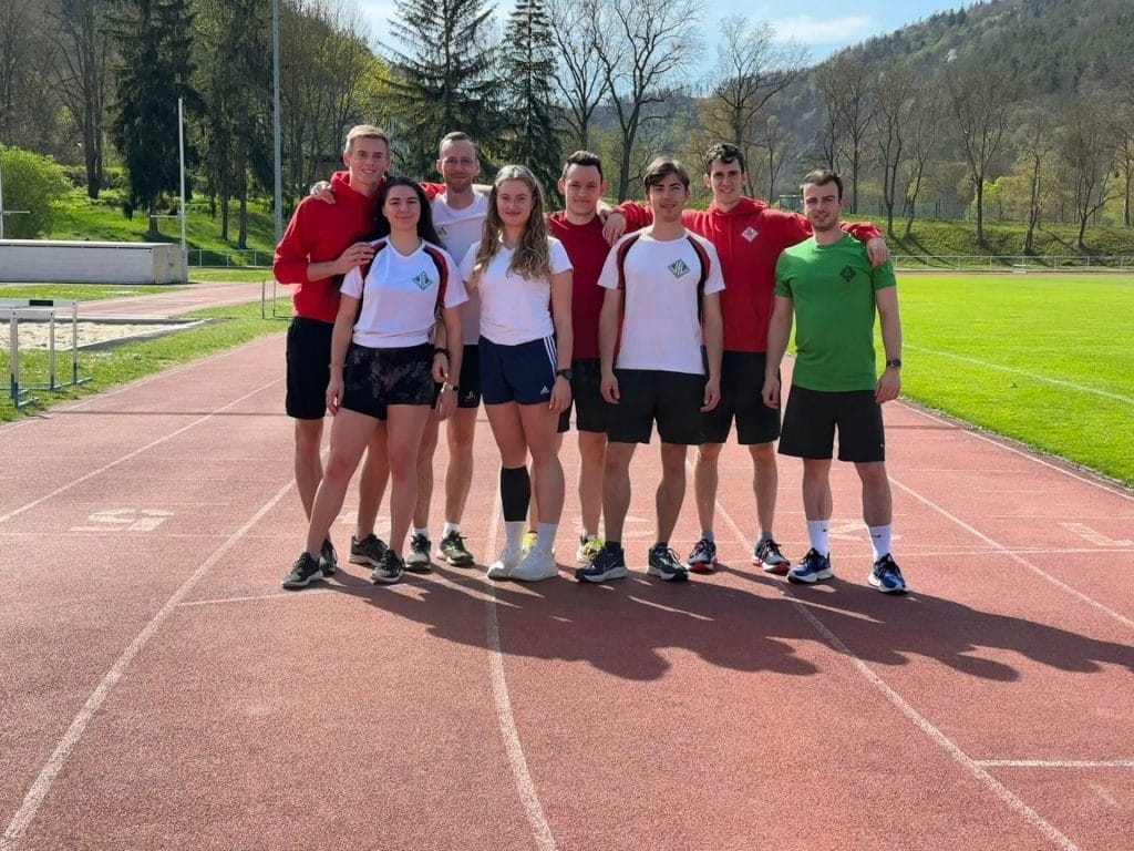 Leichtathletik Trainingslager Juniore Badblakenburg