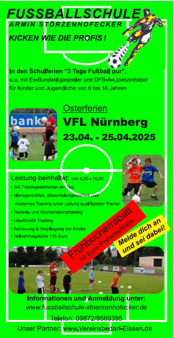 Fußballschule im April 2025 – Sei dabei!