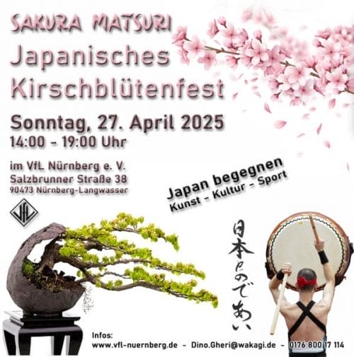 Kirschblütenfest am 27.04.2025