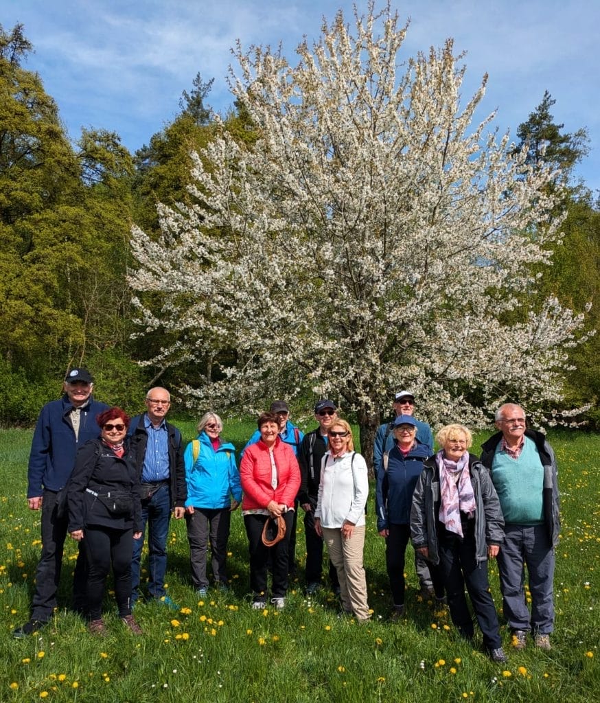 Wanderfreunde unterwegs: In diesem Frühjahr ging’s rund um Waller/ Lieritzhofen