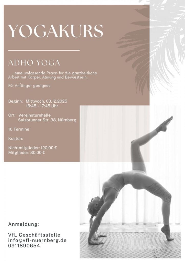 Yogakurs – Probetermine am 19.11. und 26.11.2025
